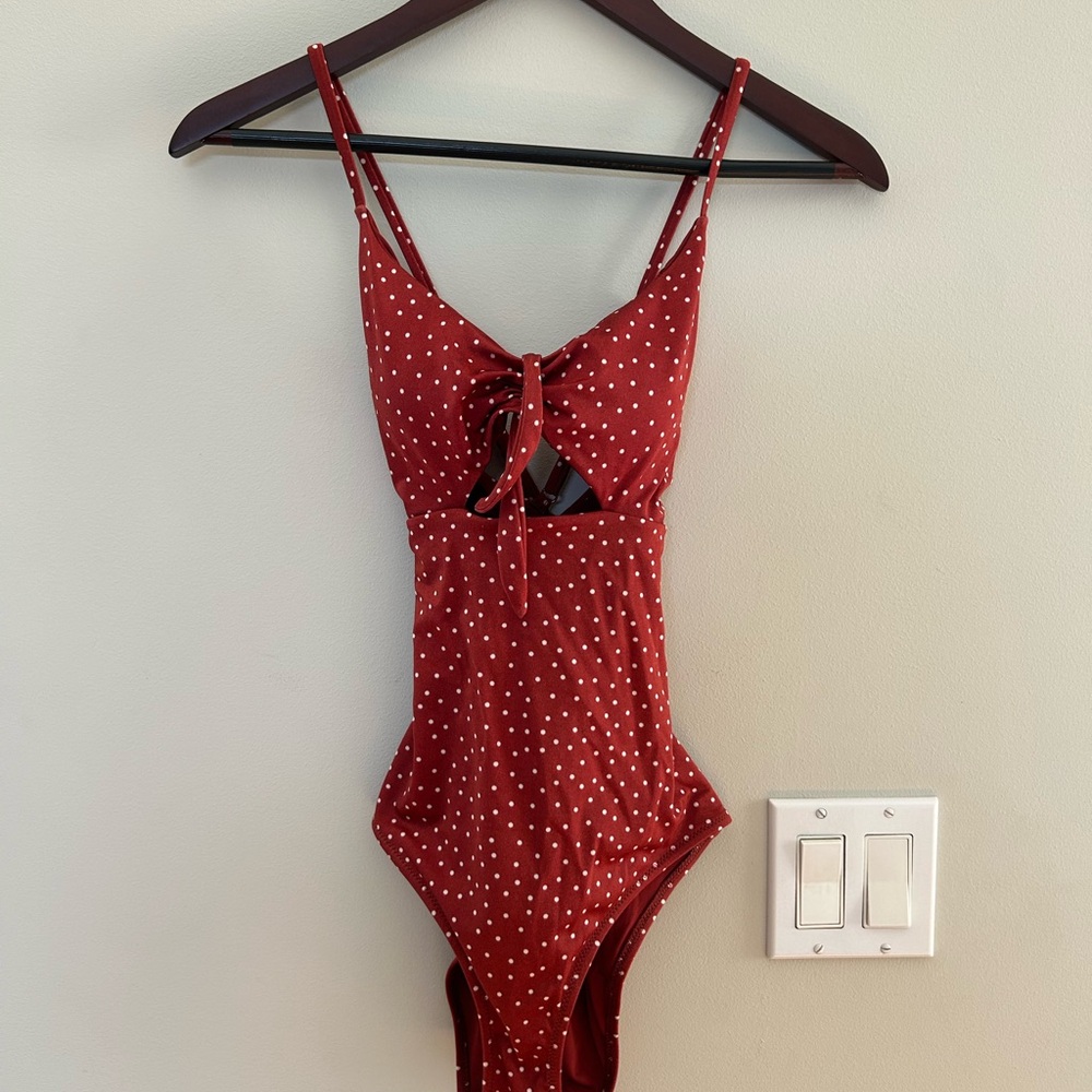 NWT Oysho Brown One Piece Suit